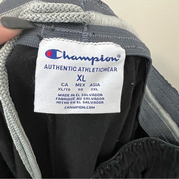 Champion Black Jogger Sweatpants - Picture 4 of 4